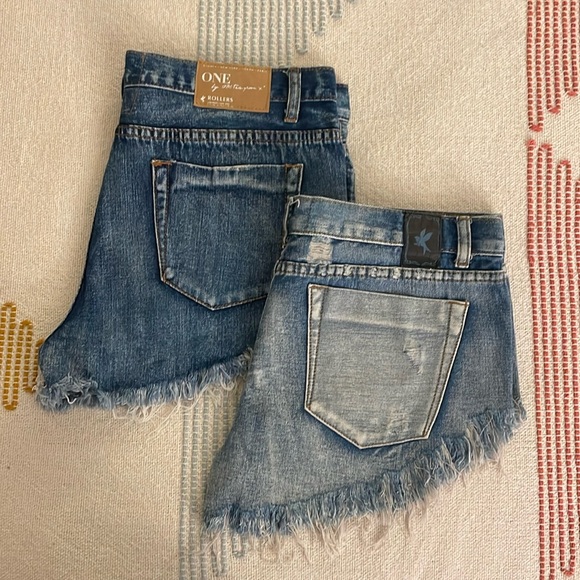 One Teaspoon Denim Shorts